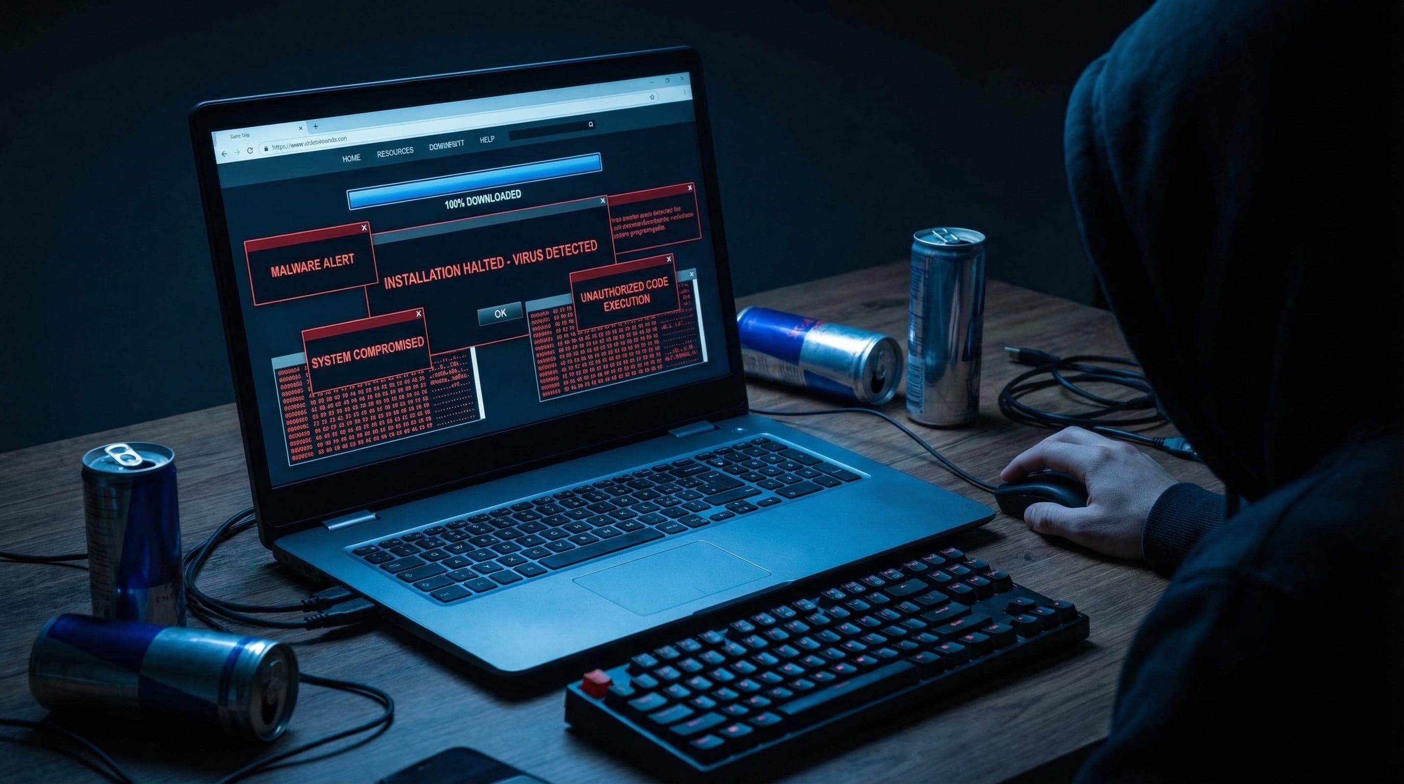 Usuarios que descargan juegos de manera ilegal se ponen en peligro. (Imagen Ilustrativa Infobae)