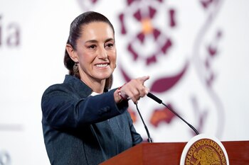 La presidenta de México, Claudia