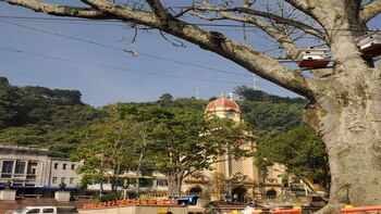 Entre los principales atractivos del municipio se encuentra el parque de Cristo Rey - crédito @antioquiaesmagica / IG