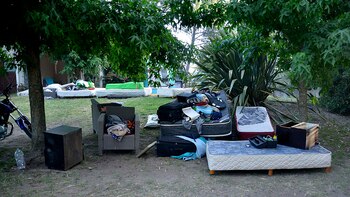 Los ocupantes de las casas