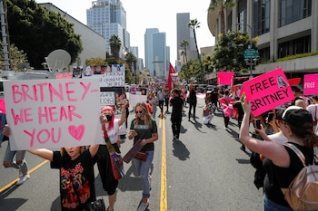 Britney Spears sostuvo una lucha