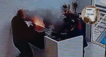 Captura de video del momento