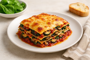 La receta de lasaña de