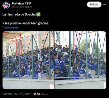 Estudiantes de colegios de Soacha