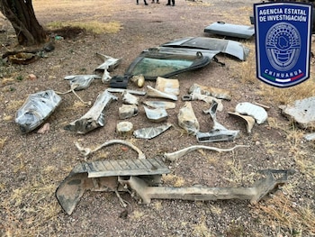 Parte de lo hallado por