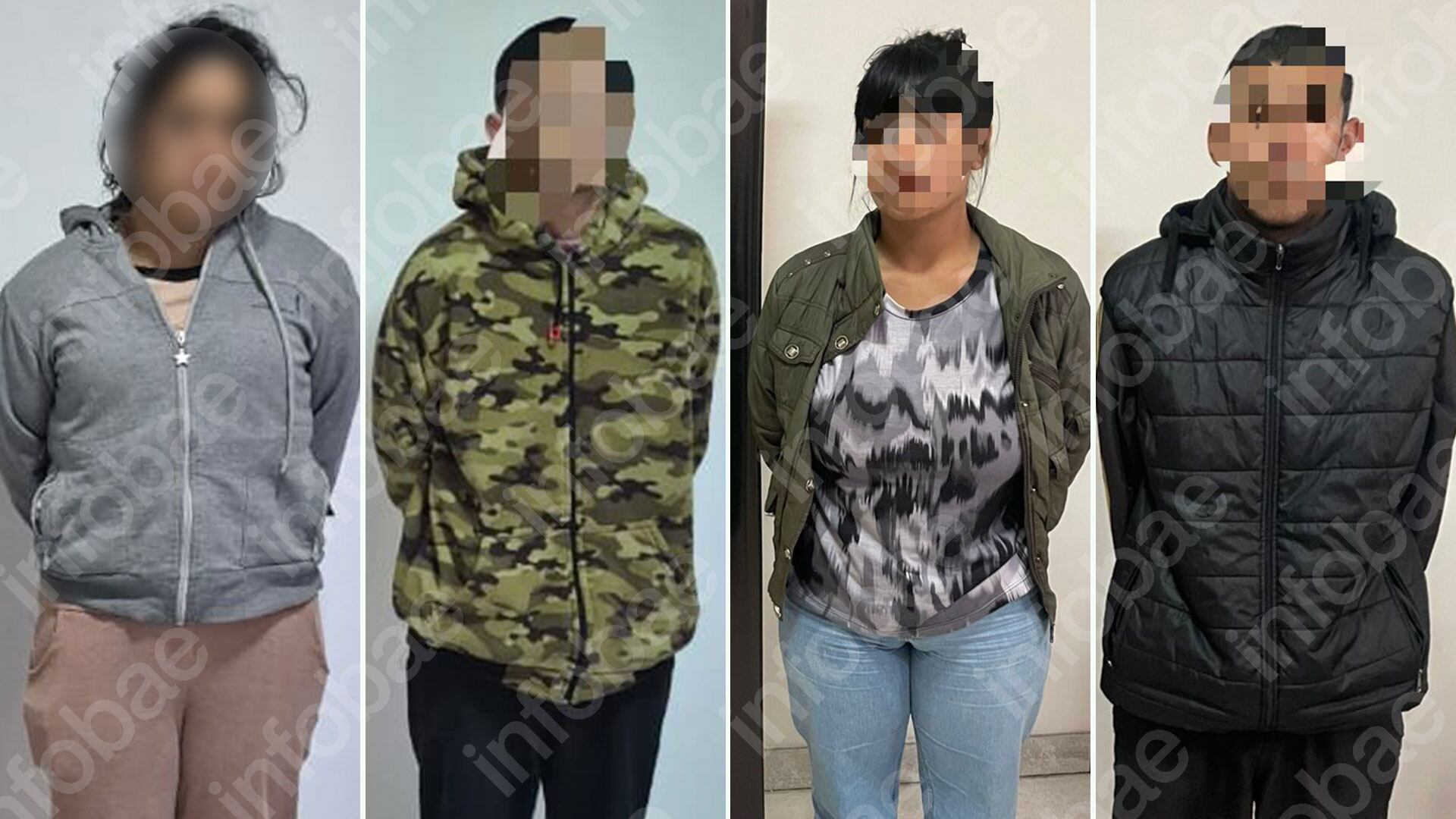 Los cuatro detenidos hasta el momento