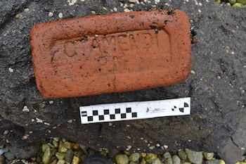 Un ladrillo de la marca