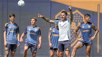 Fernando Gago, entrenador de Boca,
