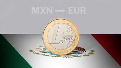Valor de apertura del euro en México este 8 de mayo de EUR a MXN