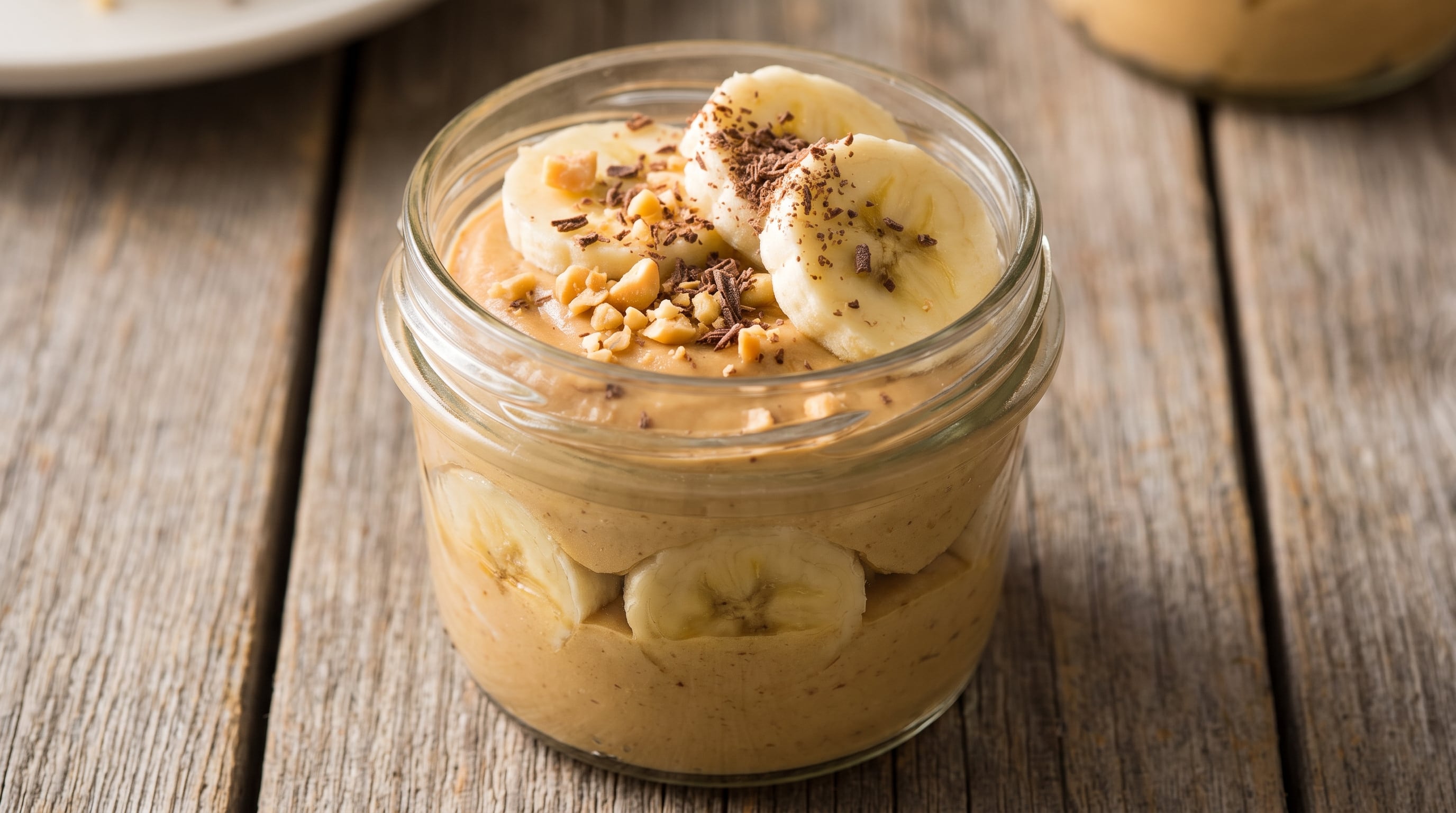 La receta de postre con banana y pasta de maní ofrece una alternativa práctica (Imagen Ilustrativa Infobae)
