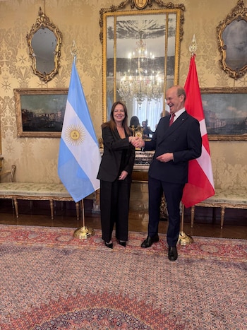 El encuentro con la Soberana Orden de Malta
