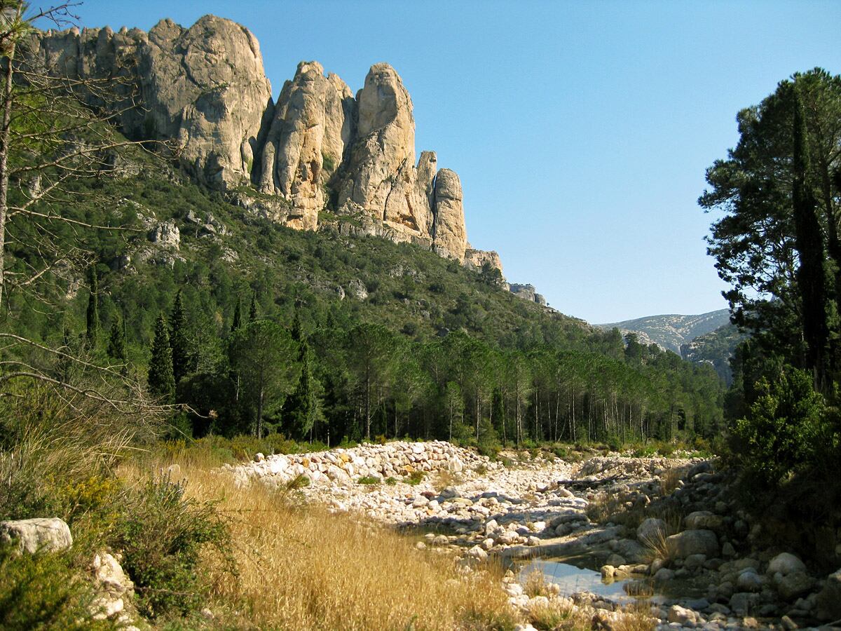 Paraje Natural de los Puertos de Beceite, en Teruel (Wikimedia).