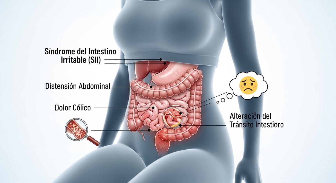 Las células L intestinales fabrican más receptores para ácidos grasos de cadena corta frente a altos niveles de estrógeno, potenciando la señal de dolor en el SII (Imagen Ilustrativa Infobae)