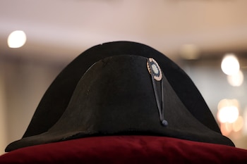 Uno de los sombreros pertenecientes