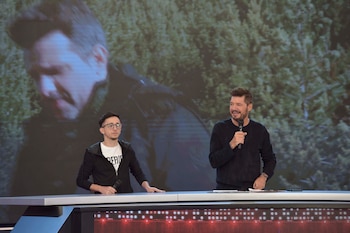 Rodrigo Noya y Marcelo Tinelli