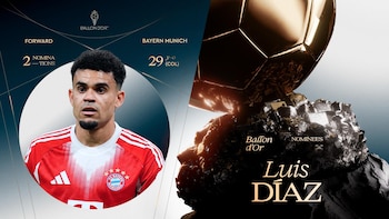 Luis Díaz nominado al Balón de Oro 2026: contra quiénes compite la figura de la selección Colombia y el Bayern Munich