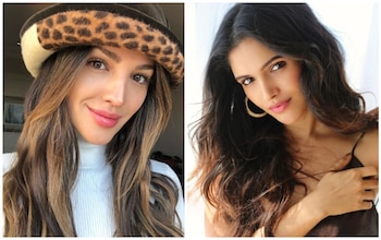 A la izquierda, Eiza González,