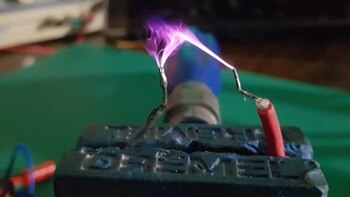 El prototipo del cañón. (@CONICETLaPlata)