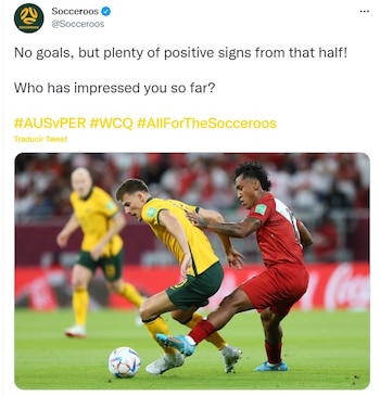 Los australianos se mantuvieron positivos