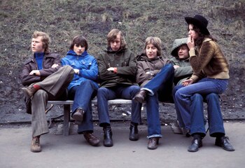 Adolescentes en Alemania Oriental, el