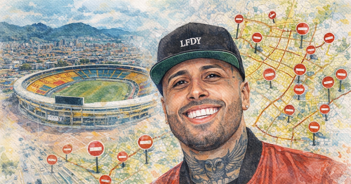 La Secretaría de Movilidad anunció cierres y desvíos por el concierto de Nicky Jam en El Campín: recomendaciones para movilizarse el 6 de junio