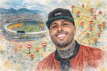 Bogotá aplicará cierres viales y desvíos por el concierto de Nicky Jam en el estadio El Campín entre el 4 y el 7 de junio de 2026 - crédito Imagen Ilustrativa Infobae