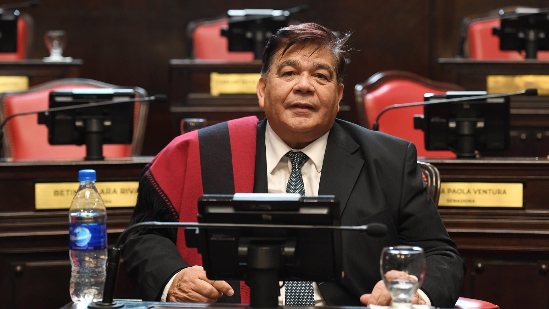 El senador e intendente licenciado de José C. Paz, Mario Ishii