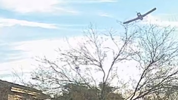 Un avión se estrelló contra