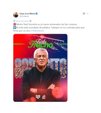 Gorosito a San Lorenzo