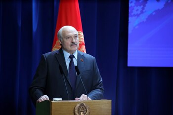 08-10-2021 Alexander Lukashenko, presidente de