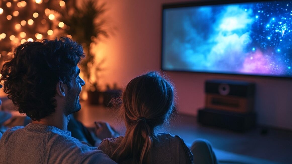 Usuarios de Reddit sugieren que un proyector de alta calidad sería una opción más económica y sencilla para cine en casa.(Imagen Ilustrativa Infobae)