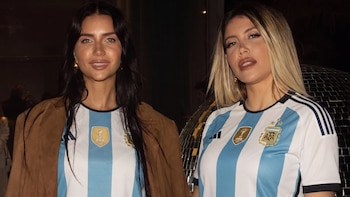 Wanda y Zaira Nara, juntas a minutos en la gran final de la Selección Argentina en el Mundial 2026