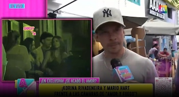 Mario Hart niega romance con Shirley Arica y cuenta cómo nació su cercanía con la influencer. Captura: Amor y Fuego.