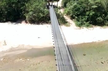 El grupo armado hizo un