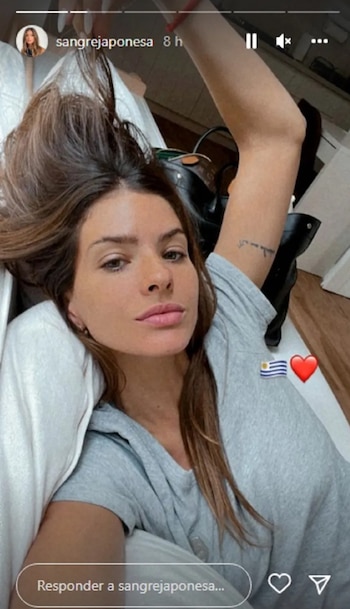 La actriz ya está instalada