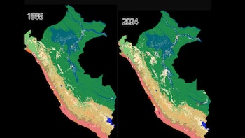 El crecimiento está asociado al retroceso acelerado de los glaciares. Composición: Infobae