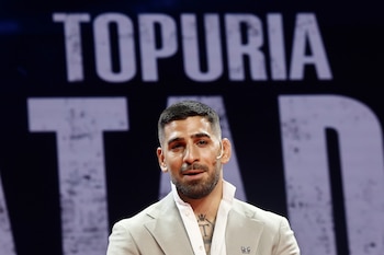 El peleador de artes marciales