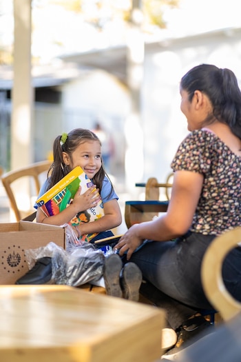 La entrega gratuita de insumos