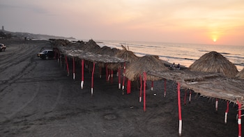 Joven fue arrastrado por las