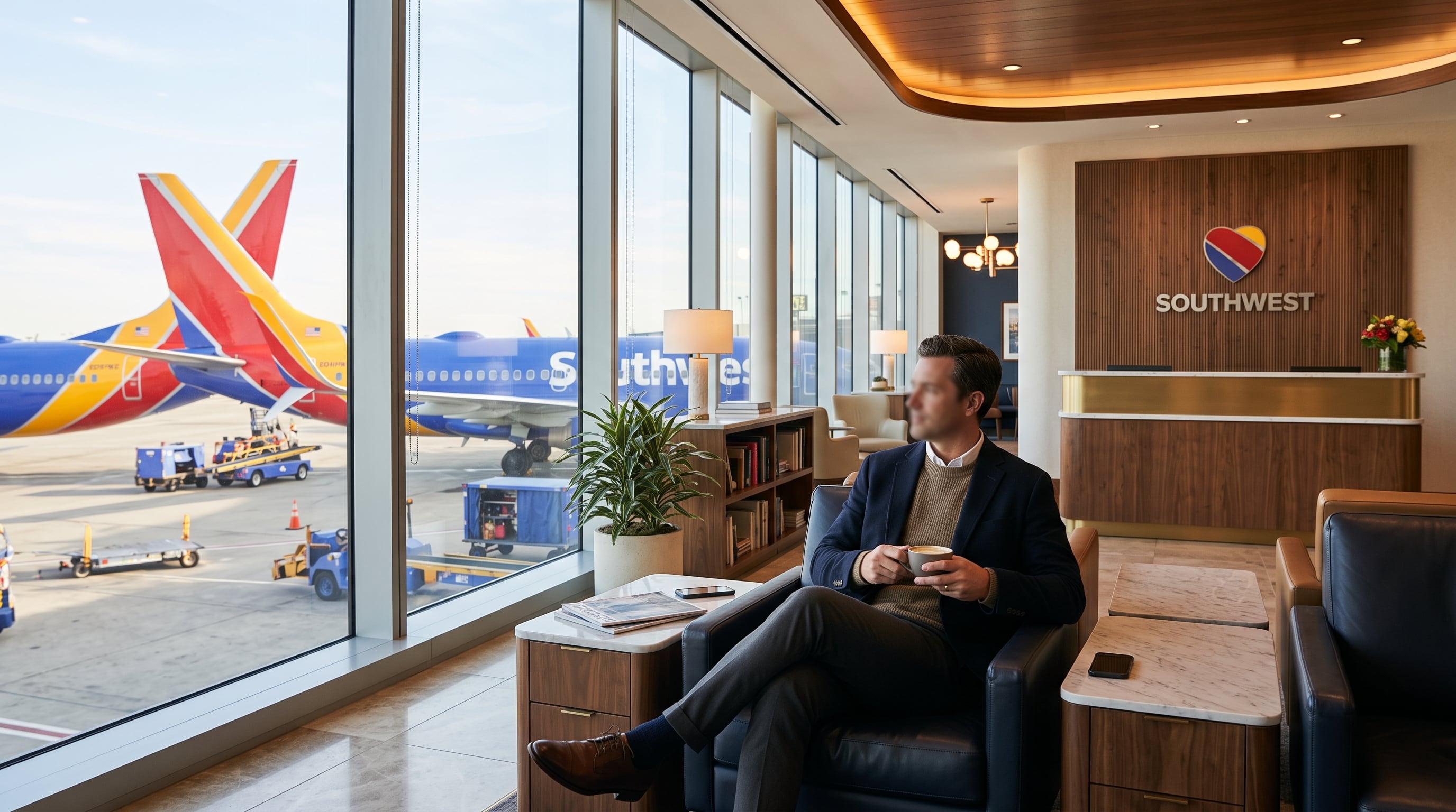 Southwest Airlines ingresará al negocio de las salas aeroportuarias con una alianza con Chase y una nueva tarjeta prémium ligada a Rapid Rewards (Imagen Ilustrativa Infobae)