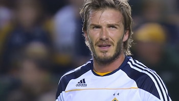 Fotografía de archivo utilizada para la docuserie sobre David Beckham