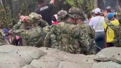 Secuestro de 72 militares en Cauca involucra a disidencias de las FARC y población civil - crédito X