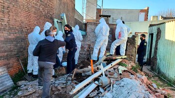 En esta obra en construcción