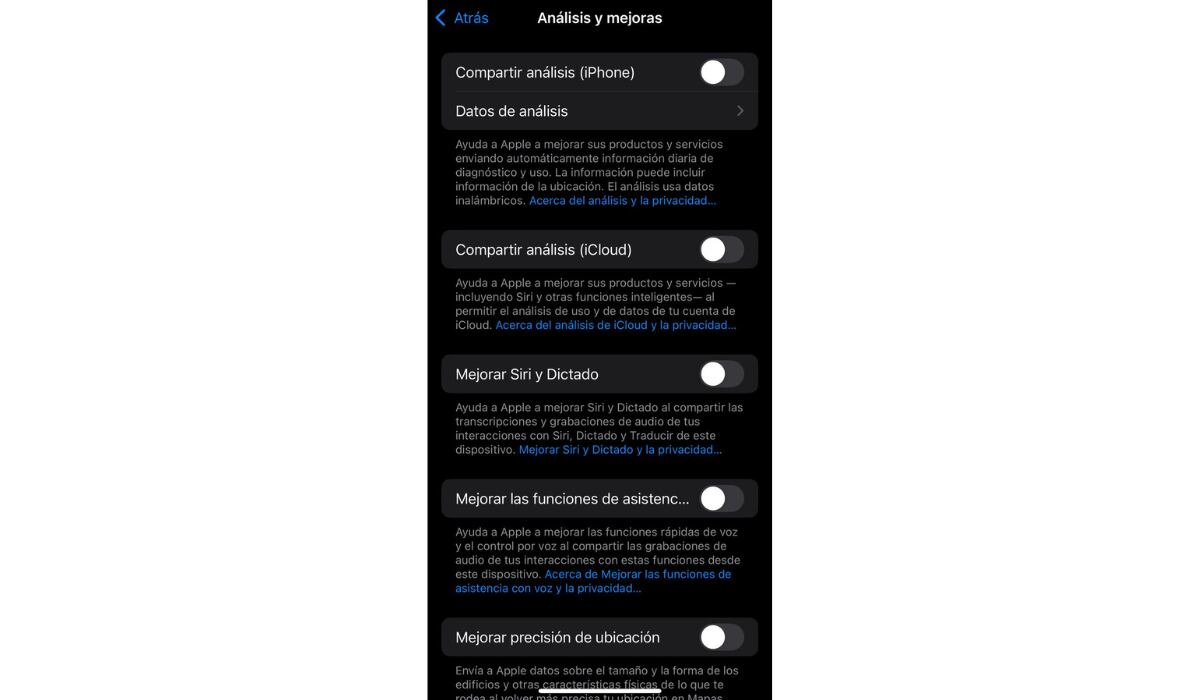 Los usuarios pueden activar o desactivar estos permiso cuando lo deseen. (Apple)