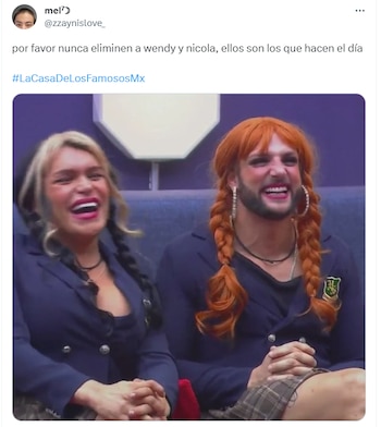 Nicola y Wendy sorprendieron al