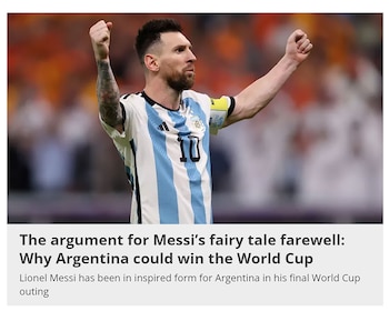 “El argumento de la despedida