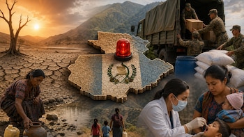 Guatemala declara alerta roja en el Trifinio por crisis de sequía: vicepresidenta Karin Herrera ordena medidas urgentes