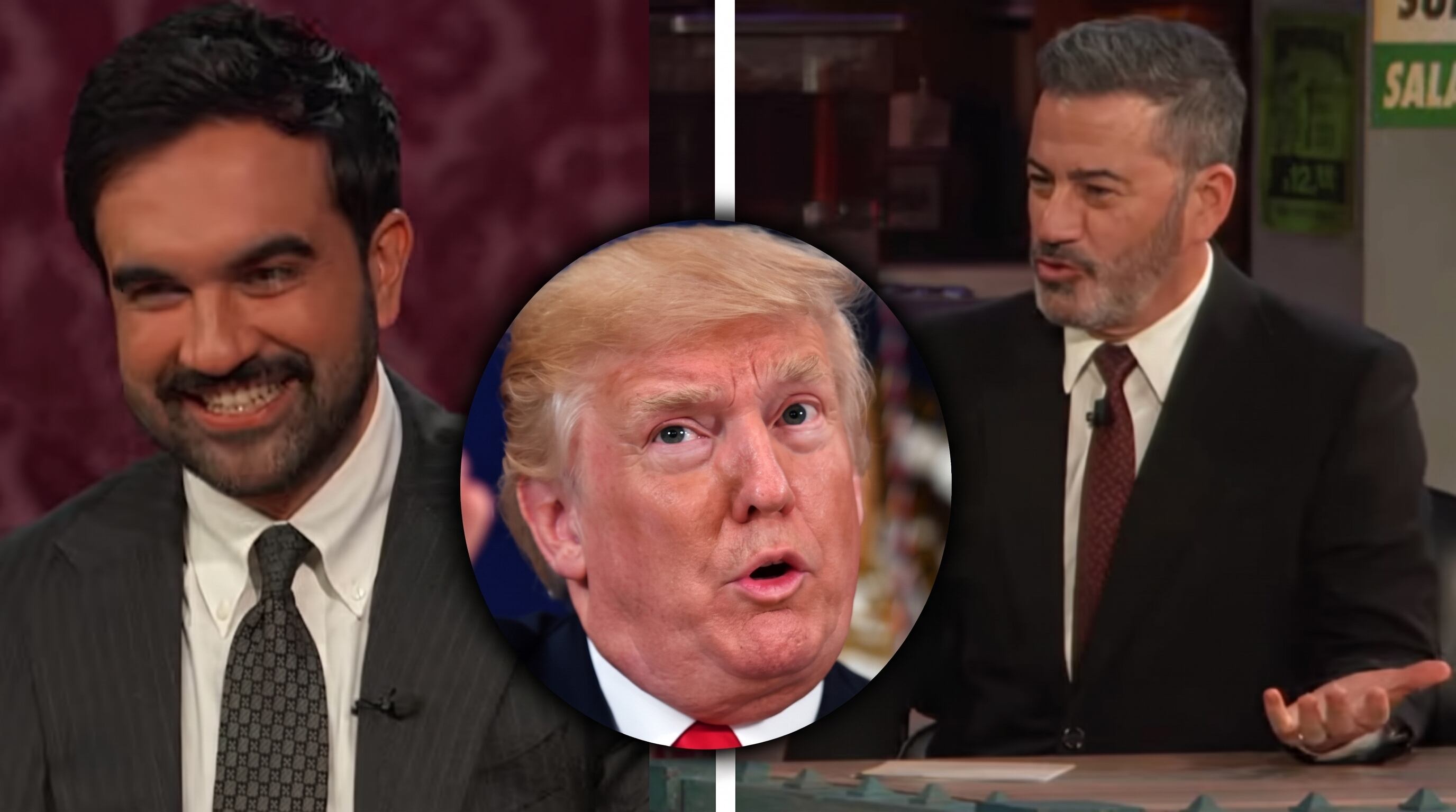 Zohran Mamdani frenó a Jimmy Kimmel en vivo tras un pedido sobre Donald Trump