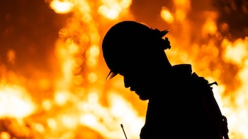 El incendio forestal National Fire