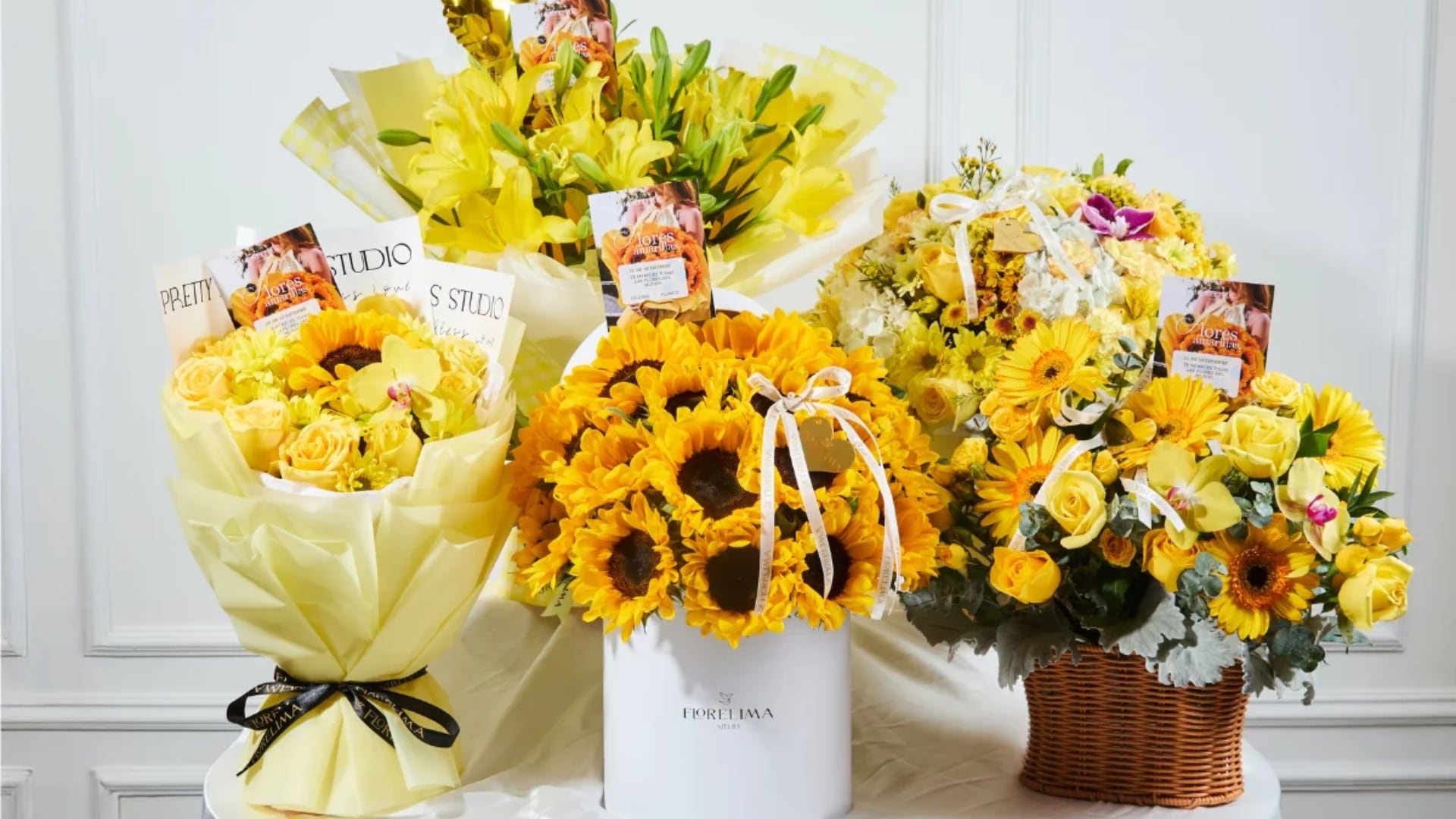 El pico de demanda ocurre el 21 de septiembre, cuando los pedidos de flores llegan a ser 20 veces mayores que en una jornada habitual. Foto: Fiorelima Atelier
